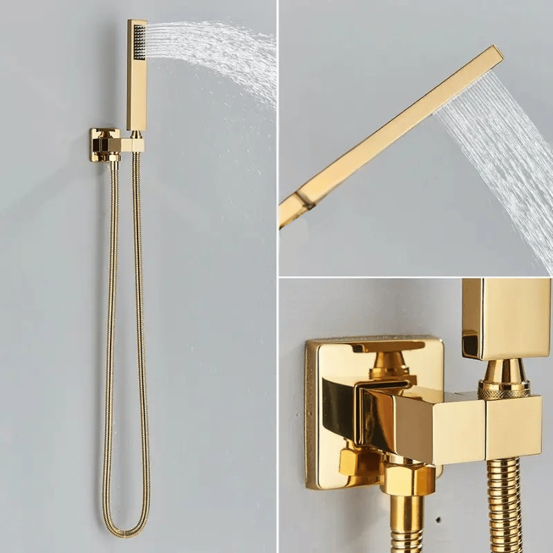 Colonne de douche encastrable plafond