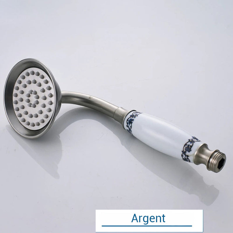 Pommeau de douche anti calcaire rétro