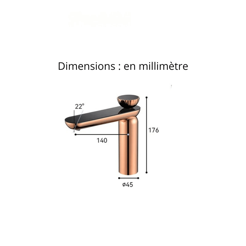 Mitigeur lavabo affichage numérique