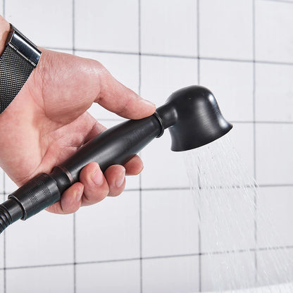 Pommeau de douche anti calcaire rétro