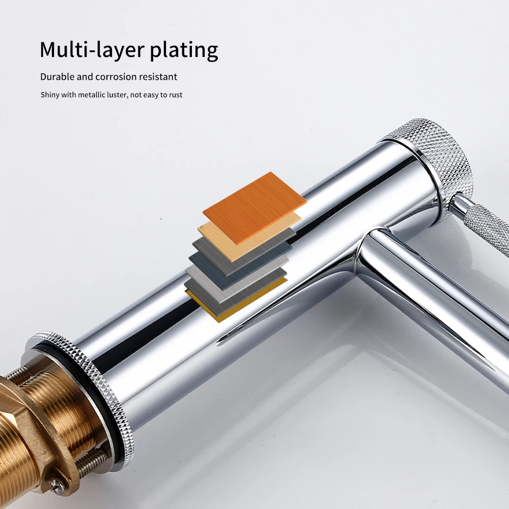 Mitigeur lavabo chrome