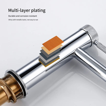 Mitigeur lavabo chrome