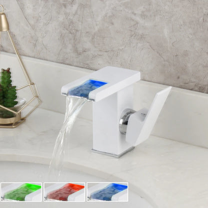 Mitigeur lavabo led