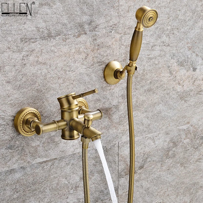 Mitigeur baignoire rétro