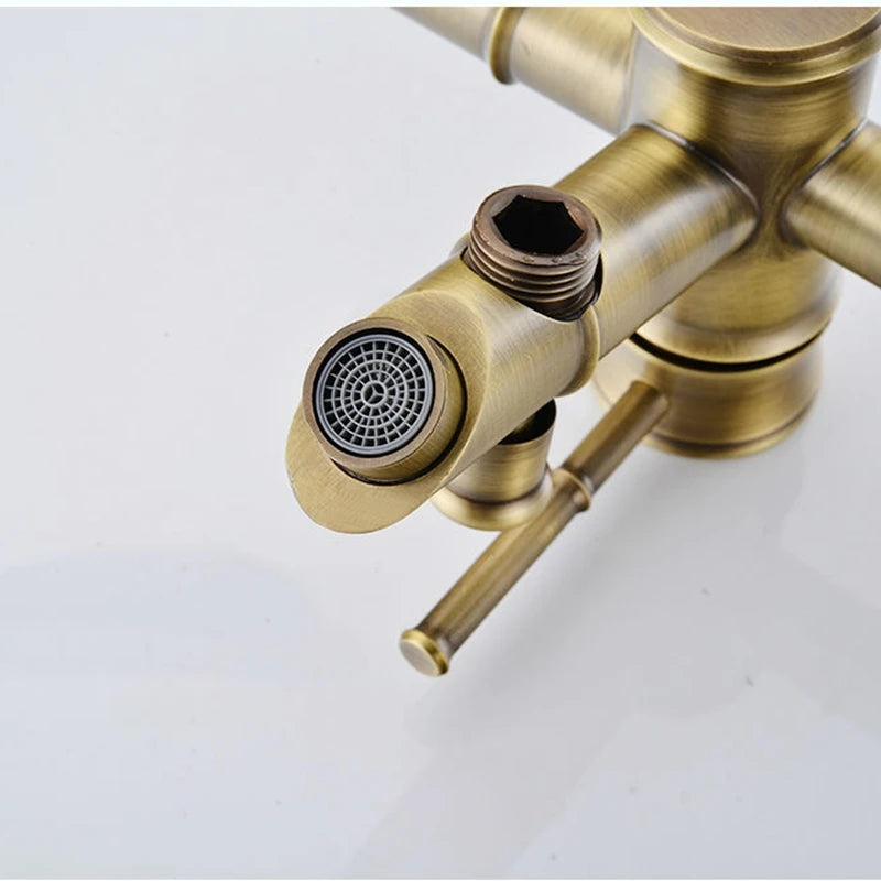 Mitigeur baignoire rétro