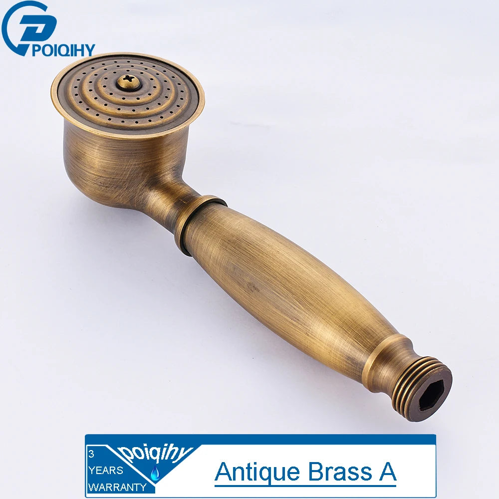 Pommeau de douche anti calcaire rétro