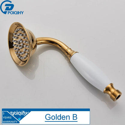 Pommeau de douche anti calcaire rétro