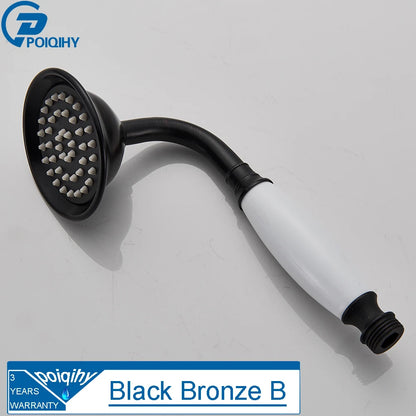 Pommeau de douche anti calcaire rétro