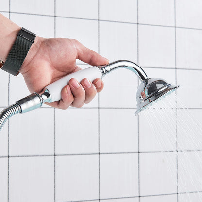 Pommeau de douche anti calcaire rétro