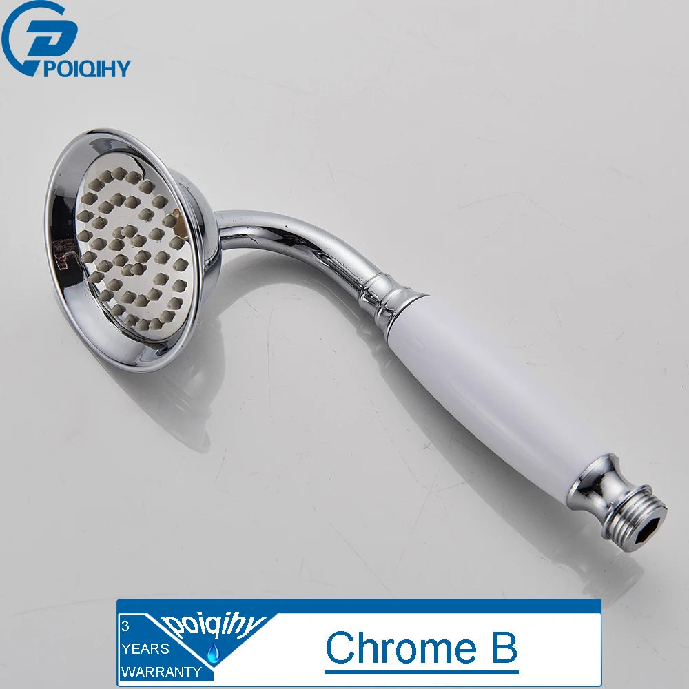 Pommeau de douche anti calcaire rétro