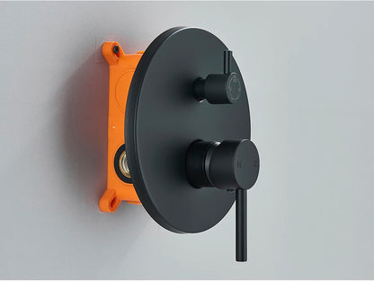 Mitigeur douche encastrable noir