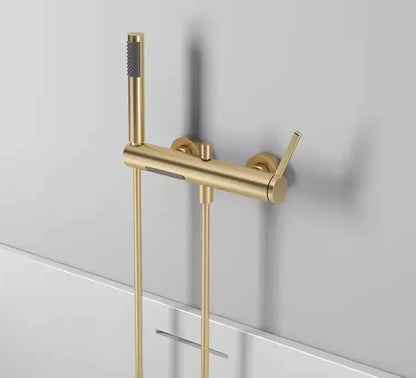 Mitigeur baignoire or