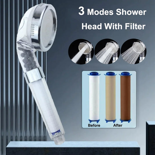 Pommeau de douche filtrant avec jet puissant