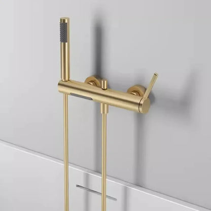 Mitigeur baignoire or