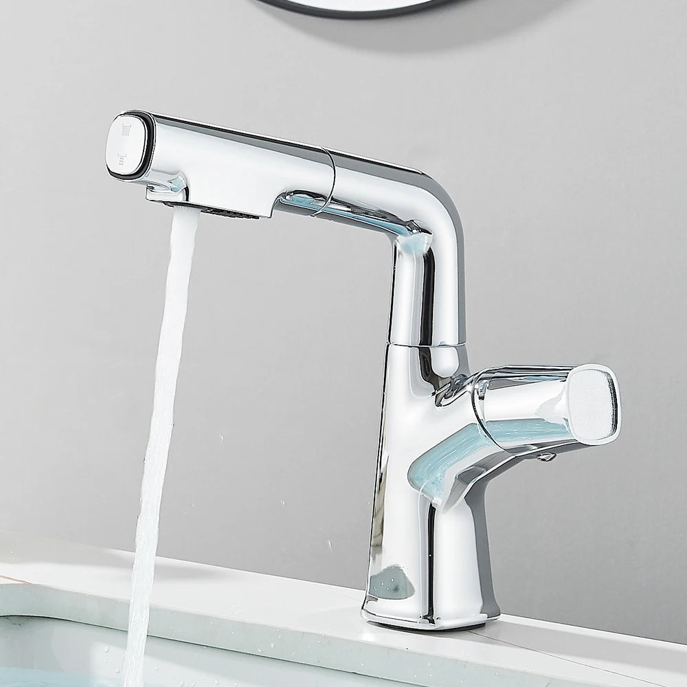 Mitigeur lavabo douchette