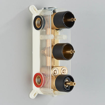 Mitigeur thermostatique 3 voies
