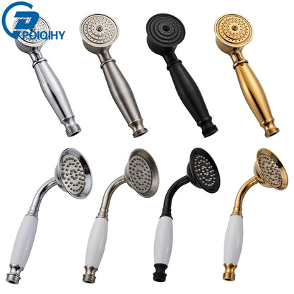 Pommeau de douche anti calcaire rétro