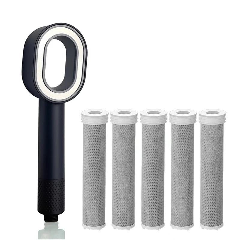 Pommeau de douche filtrant haute pression