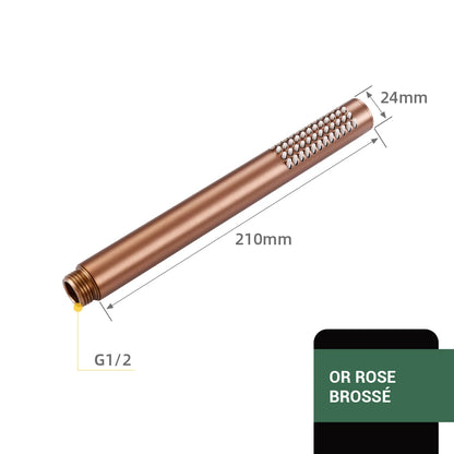 Pommeau de douche anti calcaire fin