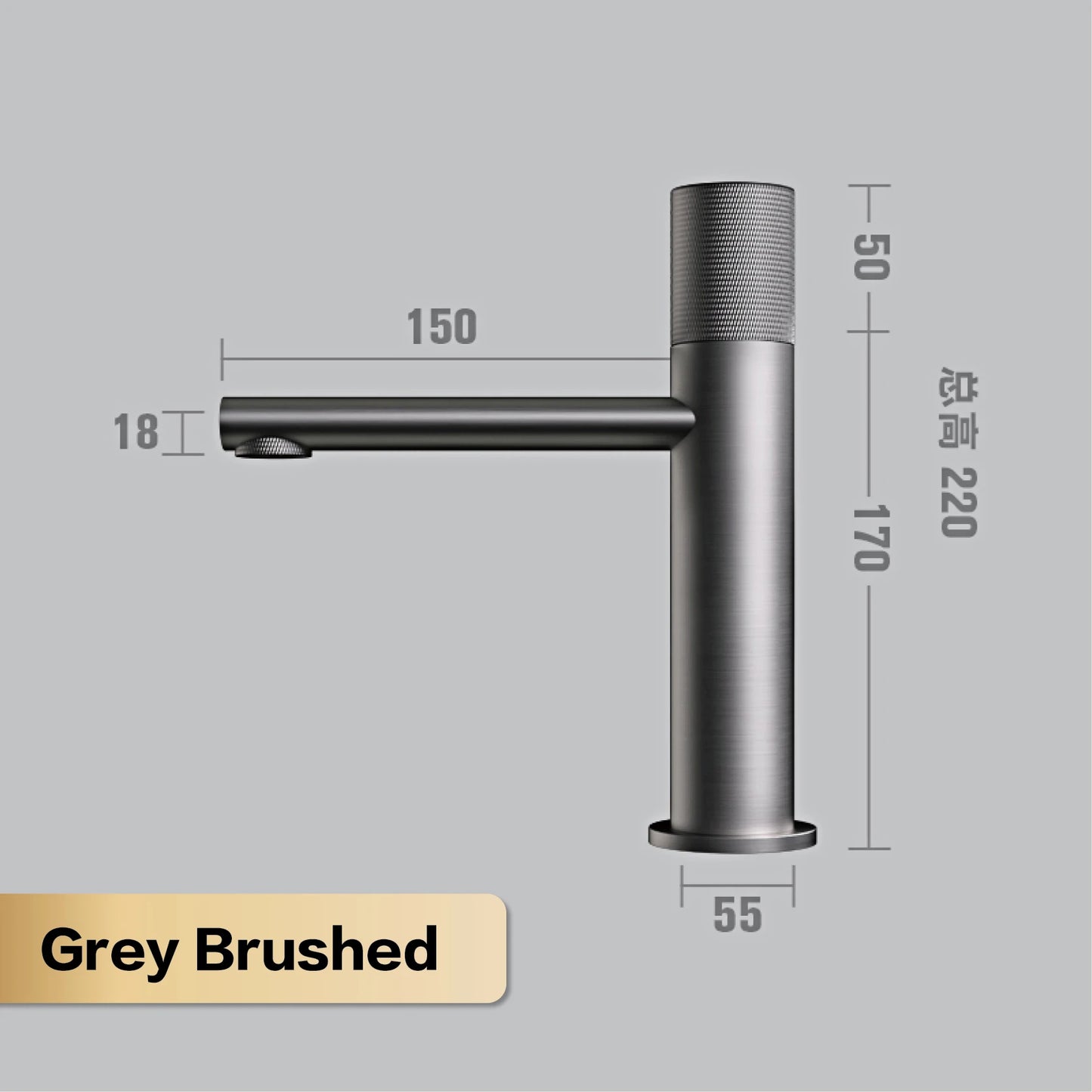 Mitigeur lavabo laiton