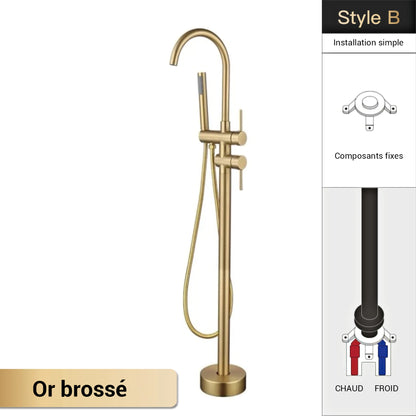 Mitigeur baignoire sur pied