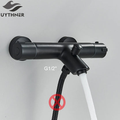 Mitigeur thermostatique bec long