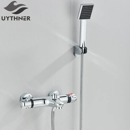 Mitigeur thermostatique bec long