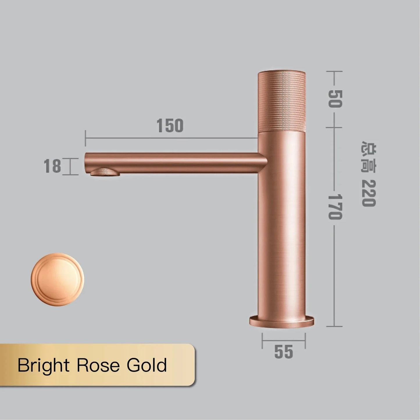 Mitigeur lavabo laiton