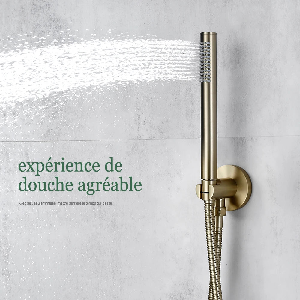 Pommeau de douche anti calcaire fin