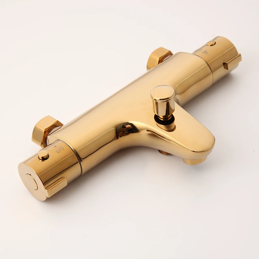 Mitigeur thermostatique or