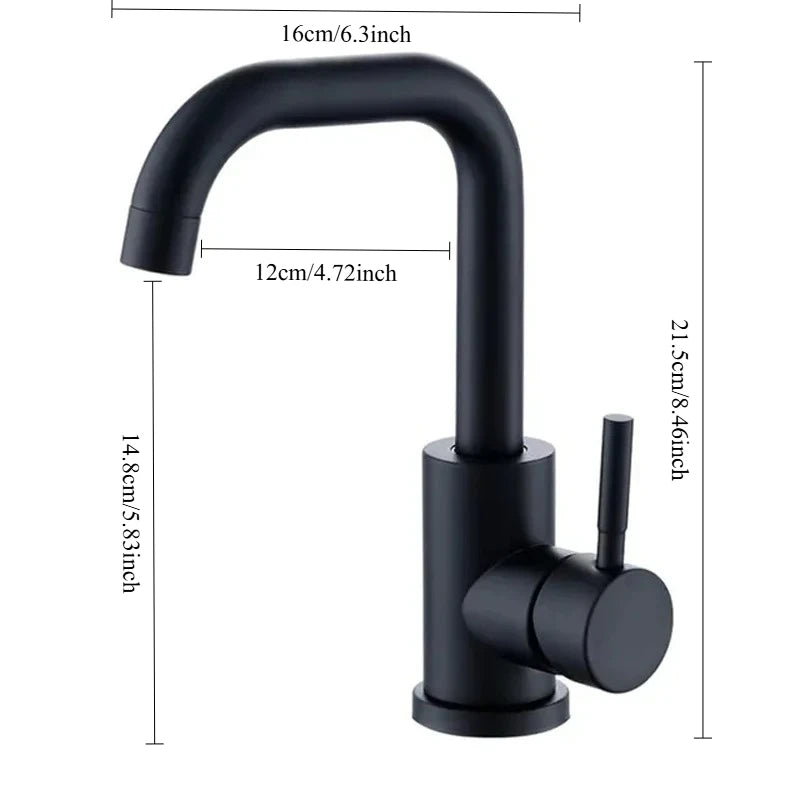 Mitigeur lavabo bec haut