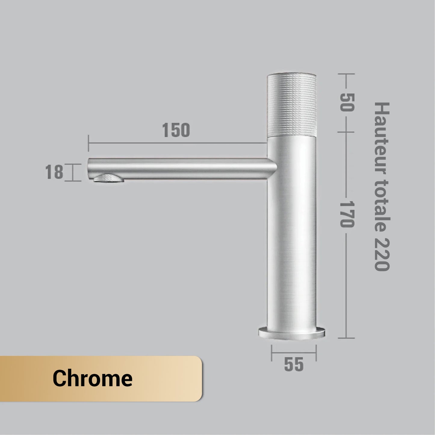 Mitigeur lavabo laiton