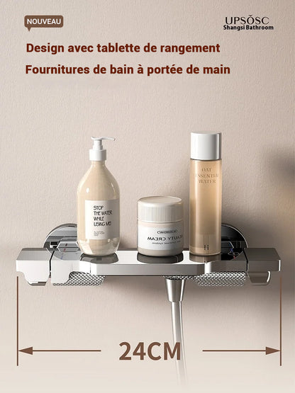 Mitigeur douche avec verseur cascade