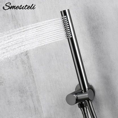 Pommeau de douche anti calcaire fin