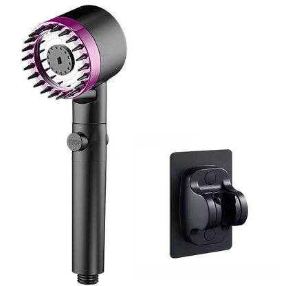 Pommeau de douche filtrant avec 5 filtres inclus