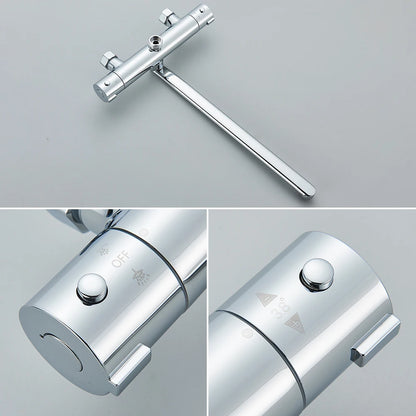 Mitigeur thermostatique bec long