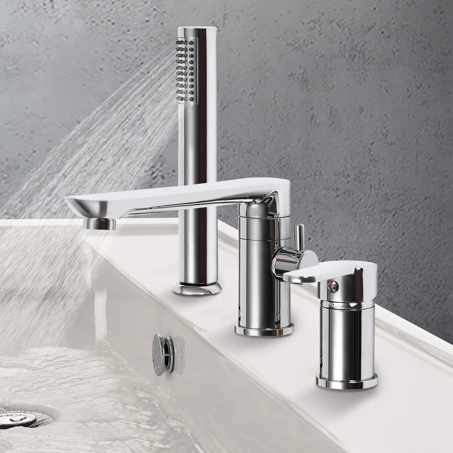 Mitigeur baignoire 3 trous