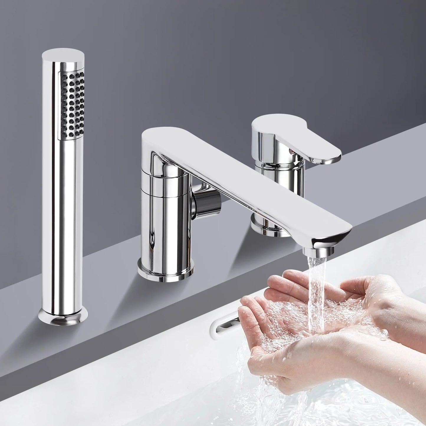 Mitigeur baignoire 3 trous