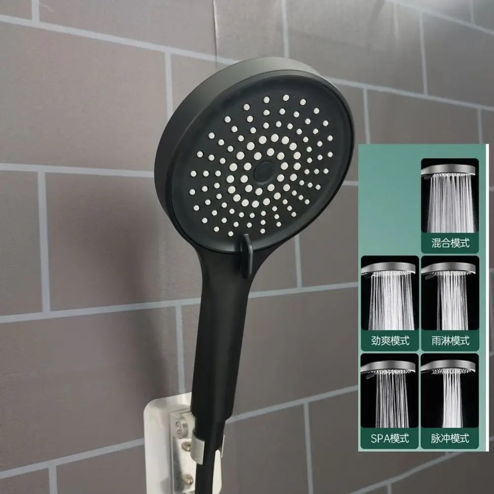 Pommeau de douche haute pression arrondi