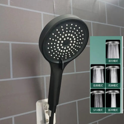 Pommeau de douche haute pression arrondi