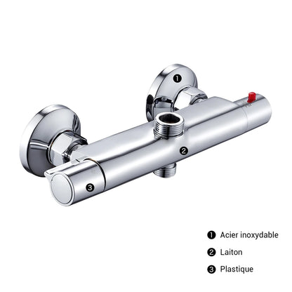 Mitigeur douche mural