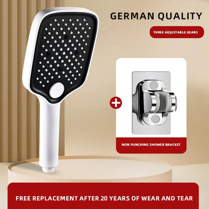 Pommeau de douche anti calcaire large