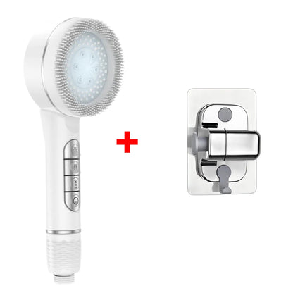 Pommeau de douche filtrant avec boutons