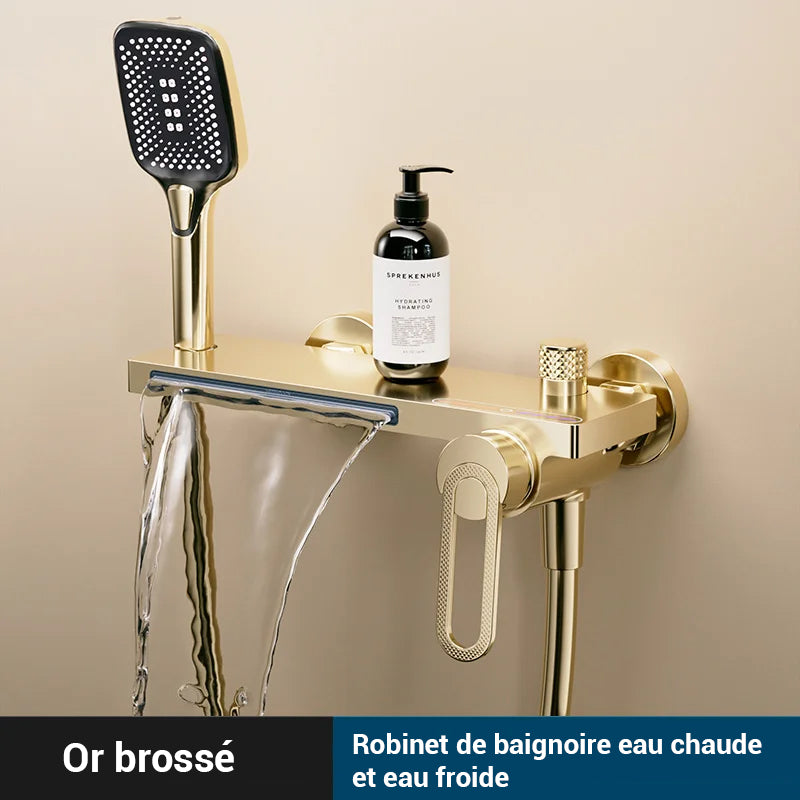 Mitigeur douche avec tablette