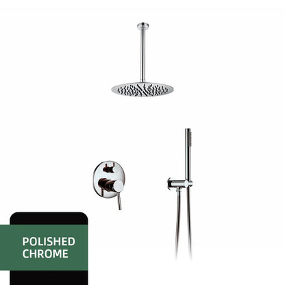 Colonne de douche encastrable bras de plafond