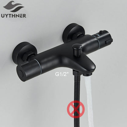 Mitigeur thermostatique bec long