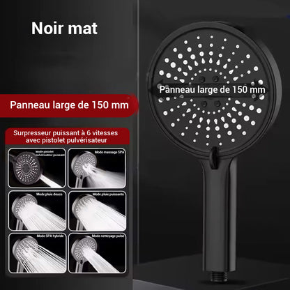 Pommeau de douche haute pression multi jet