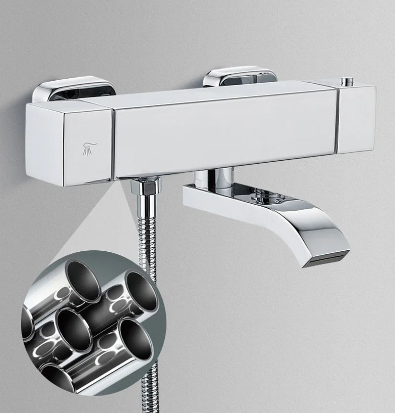 Mitigeur baignoire carré