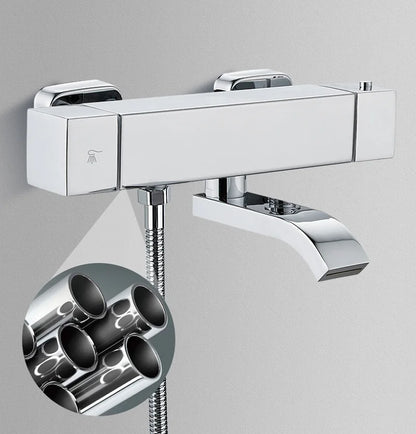 Mitigeur baignoire carré