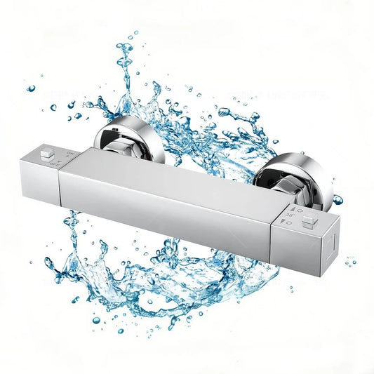 Mitigeur thermostatique carré